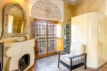 Riad El Arsat Deluxezimmer Kamin