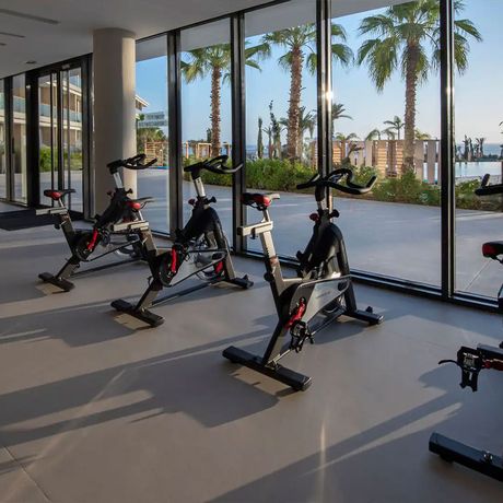 Hotel Hyatt Regency Taghazout Fitnessraum Blick in den Fitnessraum