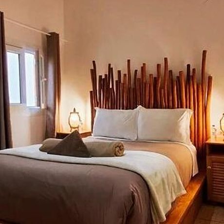 La Maison des Vagues Galerie Ansicht Doppelbett