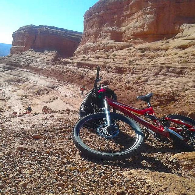 Mountainbike Berge Marokko