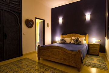 Hotel Riad Zahra Minisuite Familie Nr. 7 Bett