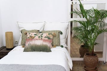 Riad Lyon Mogador Einzelzimmer Lahbaq Schlafbereich