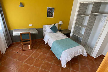 Hotel Le Relais des Sables Einzelzimmer Bett