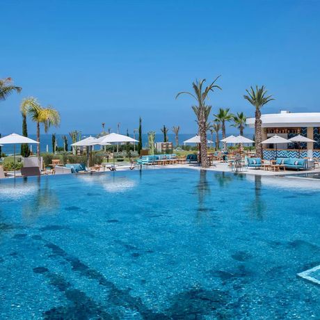 Hotel Hyatt Regency Taghazout Pool Blick auf den Pool