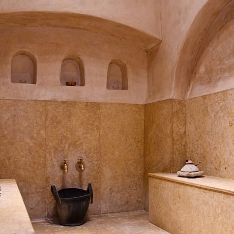 Blick ins Hamam