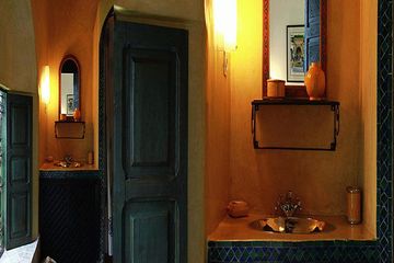 Riad Al Karama Deluxezimmer Waschbecken