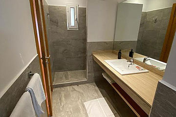 Hotel Le Relais des Sables Minisuite Badezimmer
