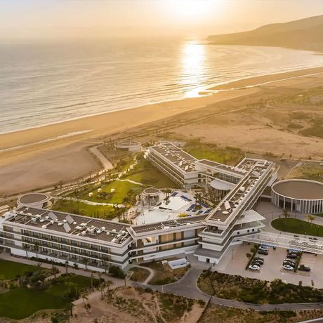 Hotel Hyatt Regency Taghazout Vogelperspektive Blick aus der Vogelperspektive