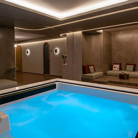 Hotel Hyatt Regency Taghazout Pool Spa Blick in das Spa