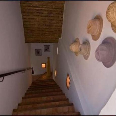Riad Al Karama Treppe Blick auf eine Treppe