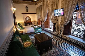 Riad Sidrat Fes Superiorzimmer