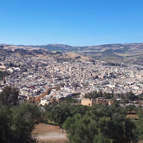Panoramablick ueber Fes