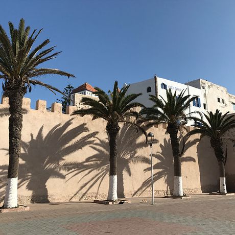 Aussenansicht des Riad Villa Maroc
