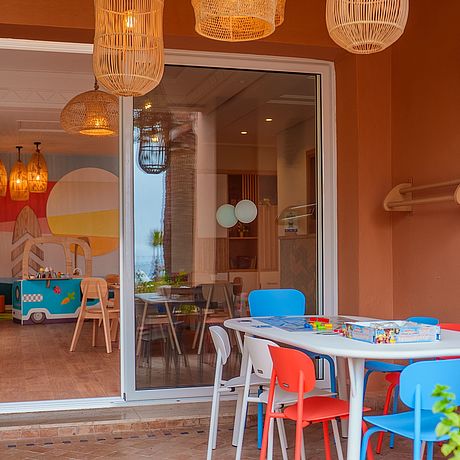 Paradis Plage Galerie Blick in den Kids Club