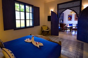 Hotel Riad Zahra Minisuite Familie Nr. 7 Schlafzimmer