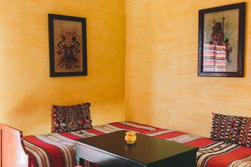 Hotel Riad Zahra Minisuite mit Balkon Sitzecke