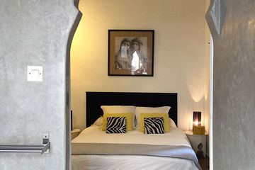 Riad Lyon Mogador Komfortzimmer Schlafbereich