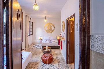 Riad Samir Privilege Superiorzimmer Bett