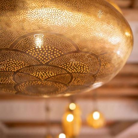 Eden Boutique Hotel Lampe Blick auf eine Lampe