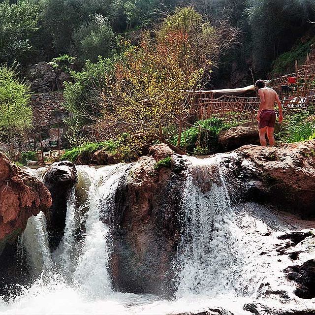 Fluss Wasserfall