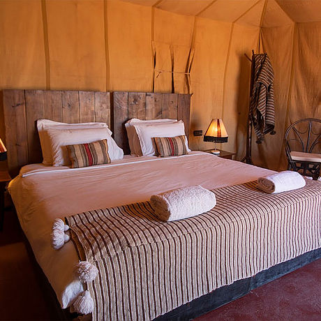 Torza Komfortcamp Erg Chegaga Bett