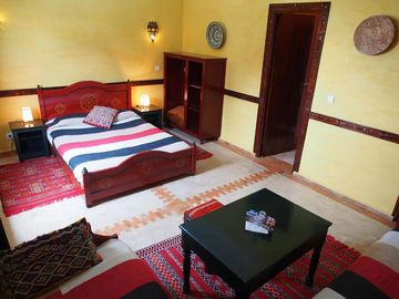 Hotel Riad Zahra Minisuite Nr. 32 Blick über die Suite