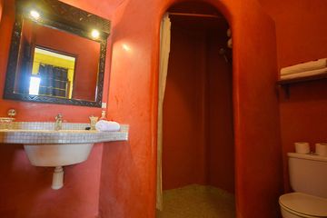 Hotel Riad Zahra Superiorzimmer Nr. 19 Badezimmer
