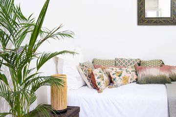 Riad Lyon Mogador Familienzimmer Mardadouch Bett