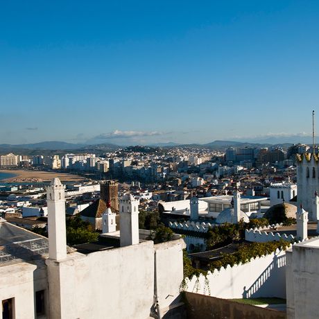 Panoramablick ueber Tanger